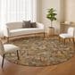 Dalyn Rug Company Nexus Paprika 8" Round Area Rug, , large