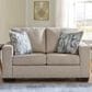 Ashley Deltona Loveseat in Parchment, , large