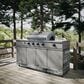 TYTUS Fresno 5-Burner LP/NG Convertible Grill in Gunmetal Gray and Shadow Stone, , large