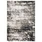 RIZZY Calabria Abstract 5"3" x 7"6" Neutral and Black Area Rug, , large