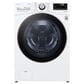 LG 4.5 Cu. Ft. Front Load Washer and 7.4 Cu. Ft. Electric Dryer with TurboWash 360 Laundry Pair in White, , large