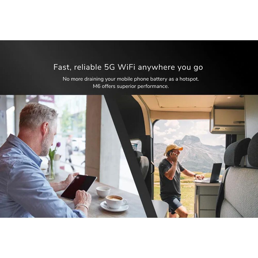NETGEAR Nighthawk M6 5G Wi-Fi 6 Mobile Hotspot Router in Black, , large