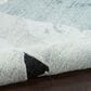 Nourison Silk Shadows 2" x 3" Blue and Pink Area Rug, , large