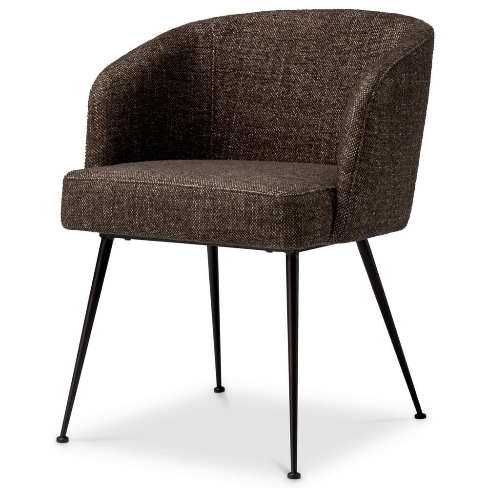 Eichholtz Aiden Arm Chair in Black, , large