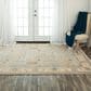 RIZZY Belmont 10" x 14" Beige, Light Grey and Gold Area Rug, , large