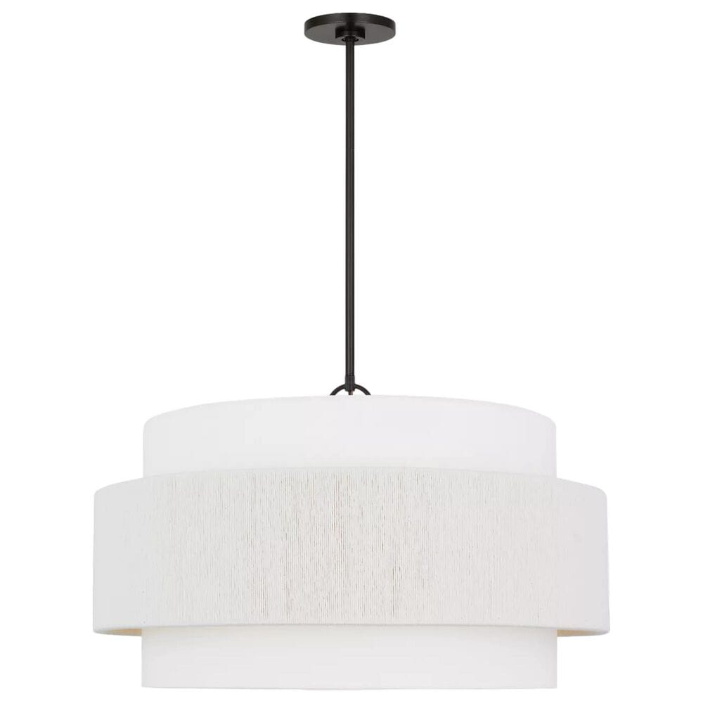 Visual Comfort Studio Belaro 4-Light Chandelier in Aged Iron, , large