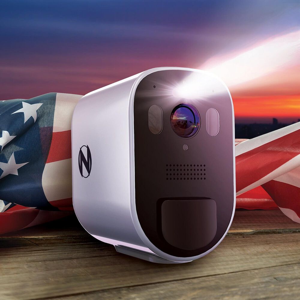 Night Owl Wire Free 2K Spotlight Camera in White, , large