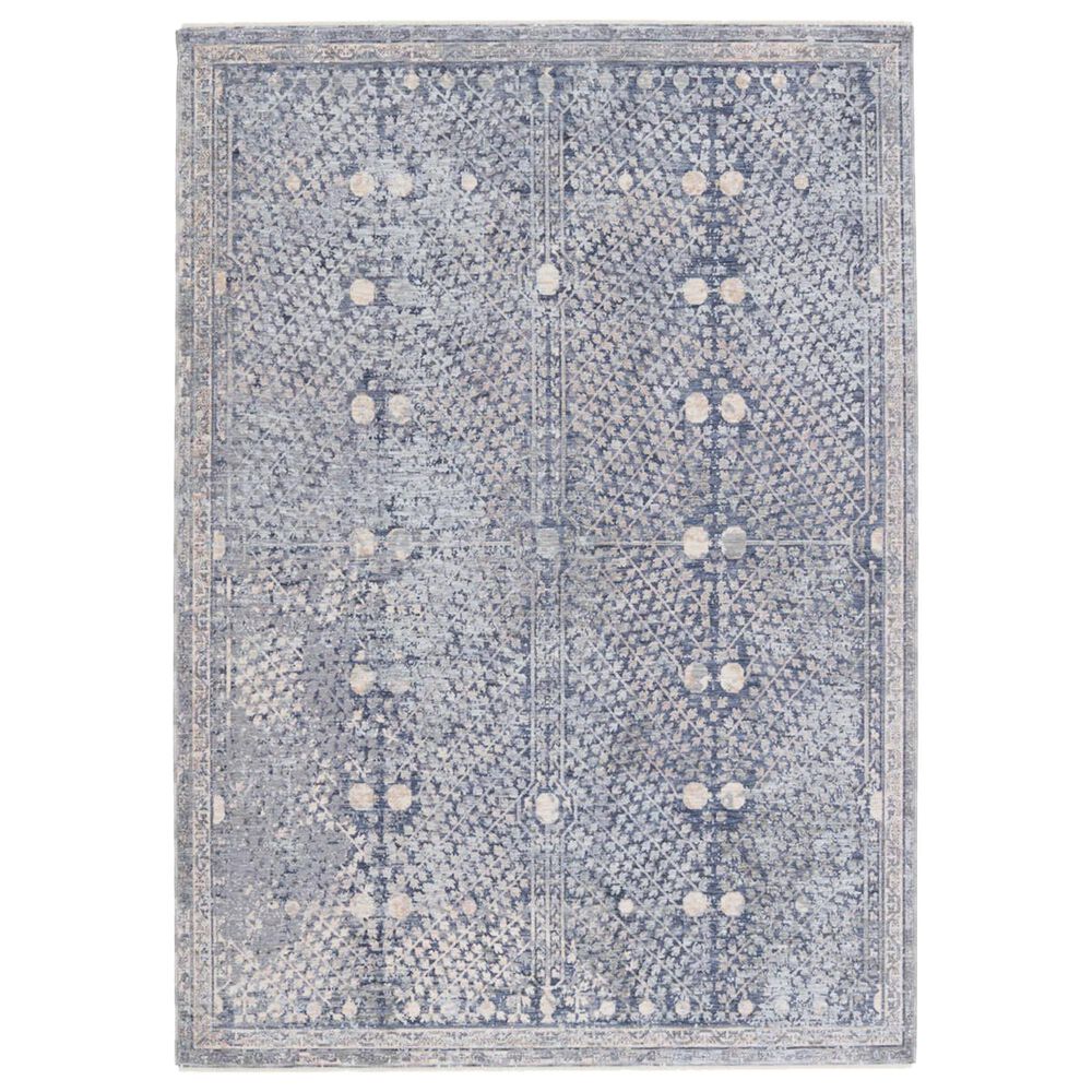 Jaipur Ballad Larkin 9" x 12" Orion Blue Area Rug, , large