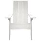 Highwood USA Italica Modern Adirondack Chair in White, , large