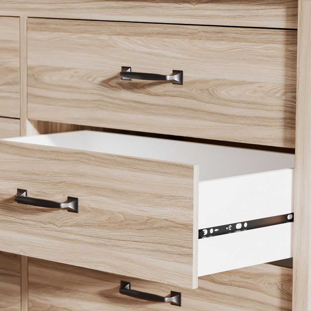 Ashley Battelle 6-Drawer Dresser in Tan, , large