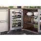 Perlick Marine 24" Wine Center with Right Hinge Solid Door in Stainless Steel, , large