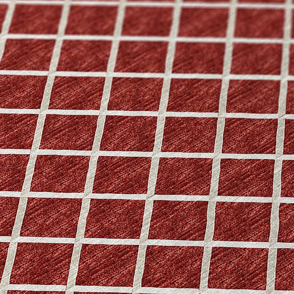 Dalyn Rug Company York 2&#39;3&quot; x 12&#39; Red Indoor/Outdoor Runner, , large