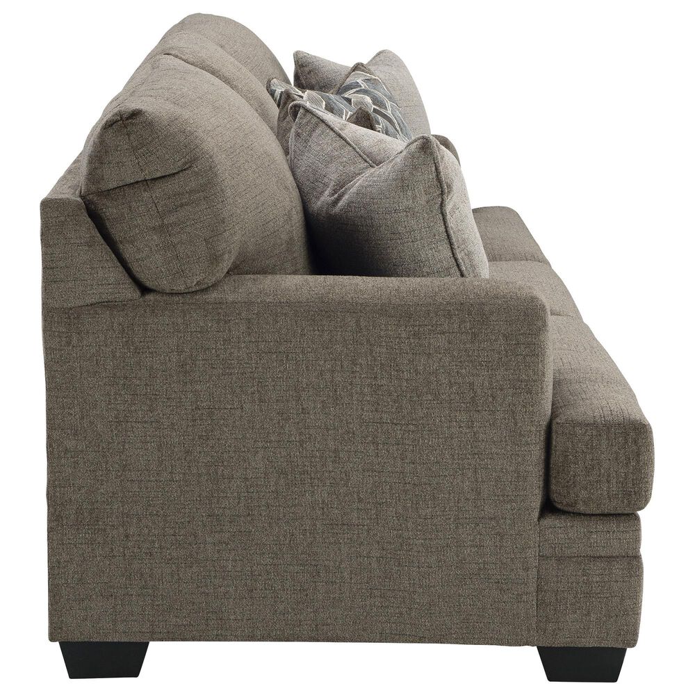 Ashley Stonemeade Stationary Sofa and Loveseat Set in Nutmeg, , large