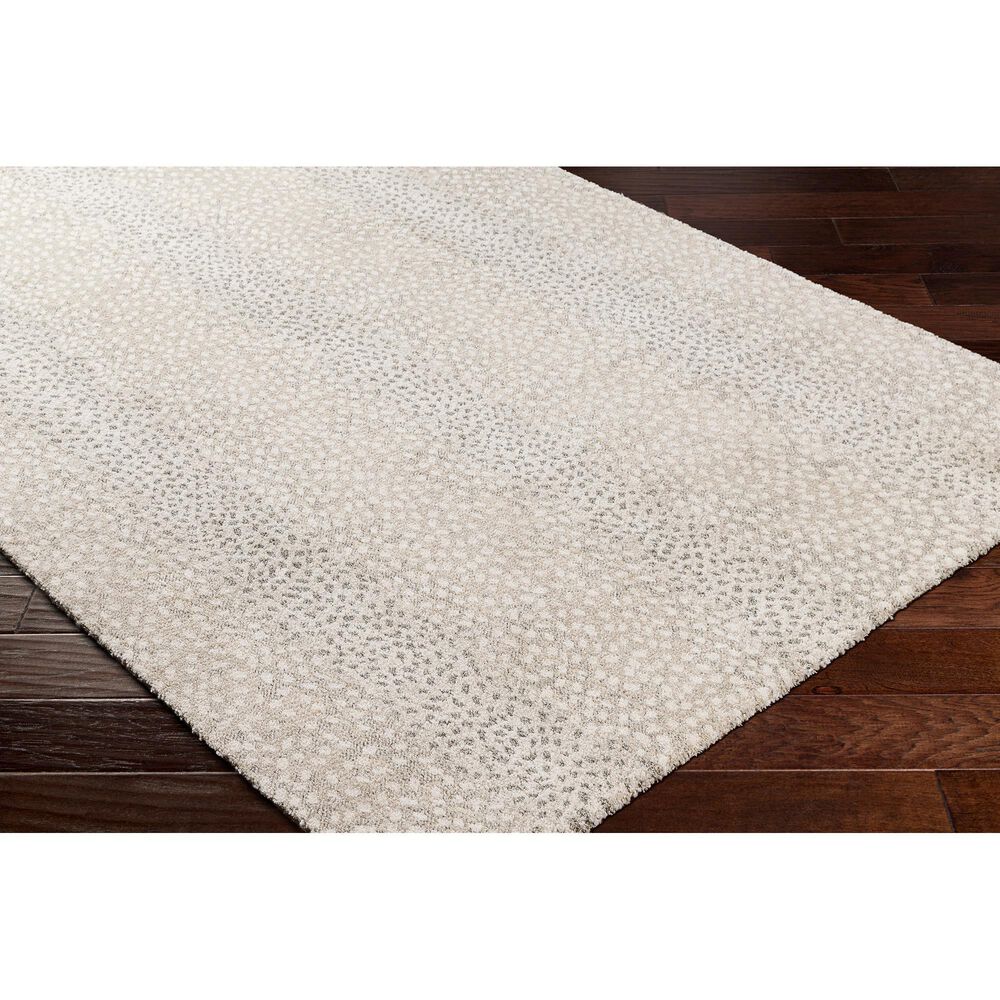 Surya Gavic 2&#39; x 3&#39; Light Grey Area Rug, , large