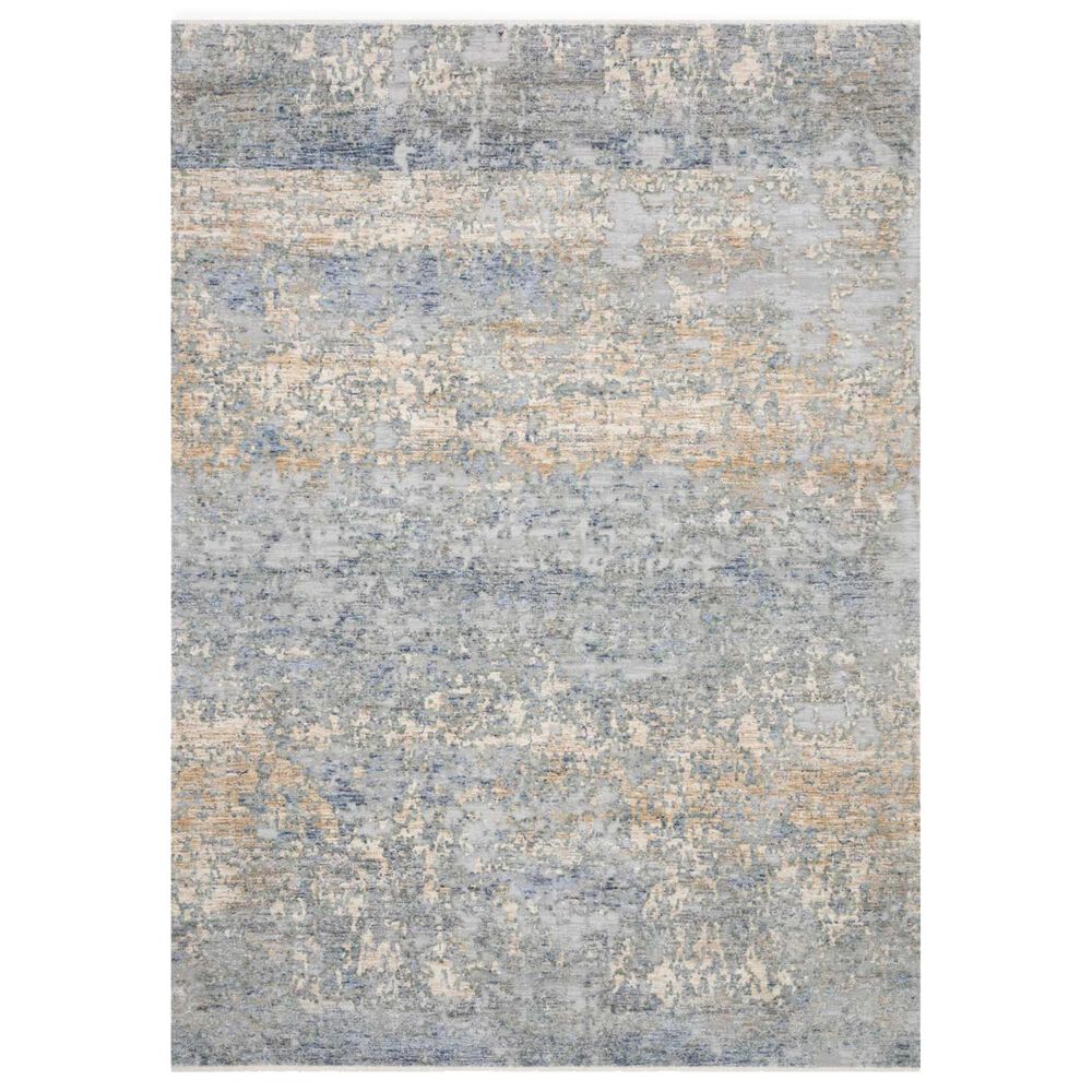 Loloi Pandora PAN-05 9"6" x 12"5" Blue and Gold Area Rug, , large
