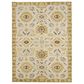 Amer Rugs Romania 9" x 13" Gold Area Rug, , large