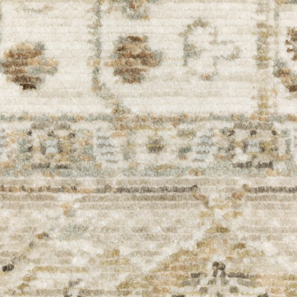 Oriental Weavers Lola Beige and Gold 6'7" x 10' Area Rug, , large
