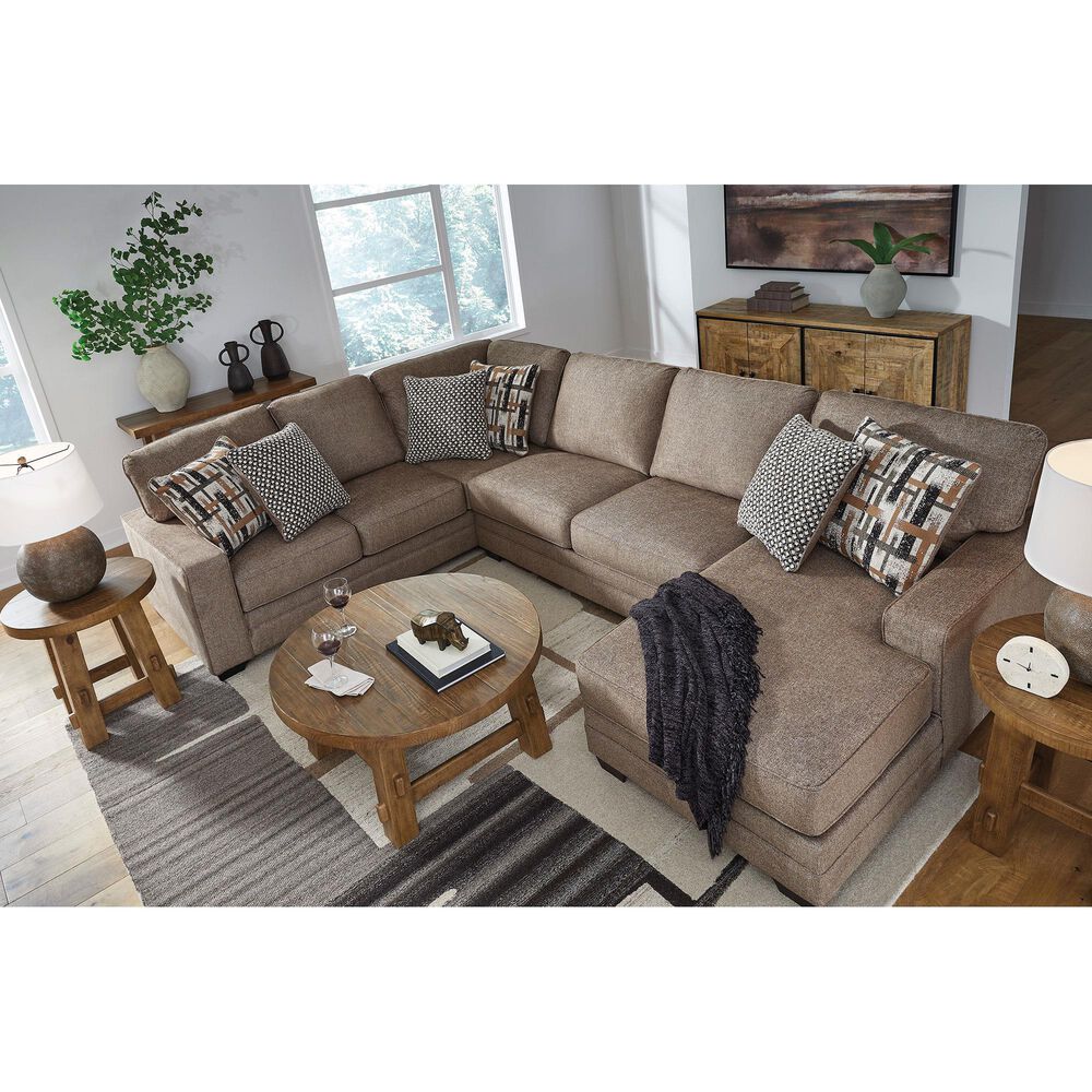 Ashley Cannonbrook 3-Piece Sectional in Cannonbrook Nutmeg, , large