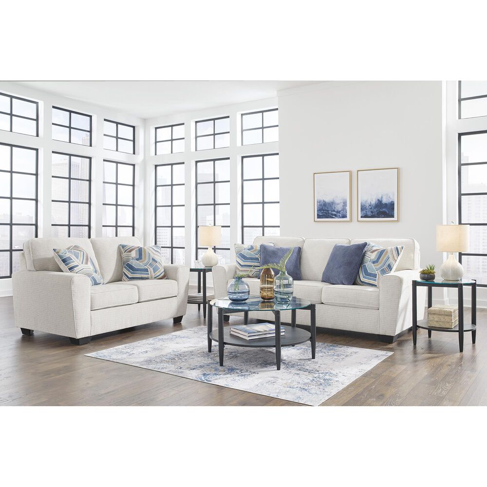 Ashley Cashton Stationary Sofa in Snow, , large
