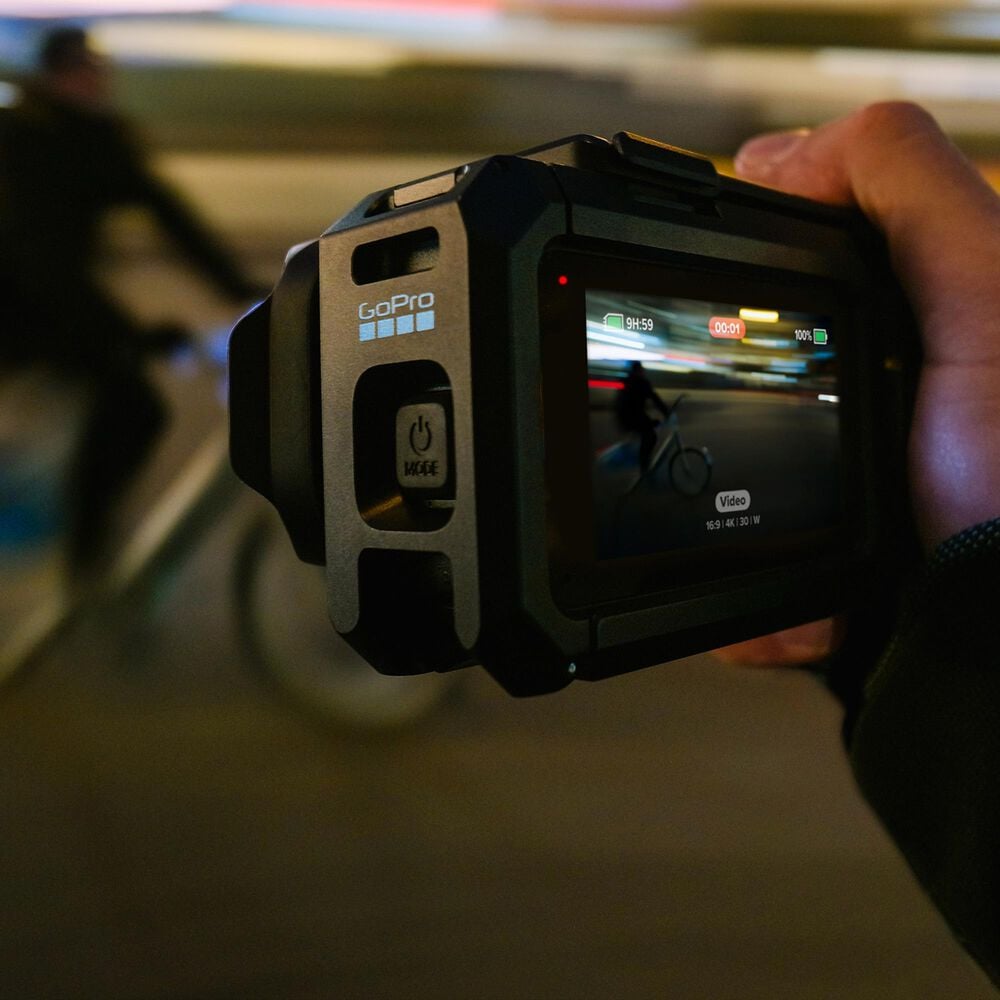 GoPro Mission 1 Pro Cinematic Action Camera with Grip in Black, , large