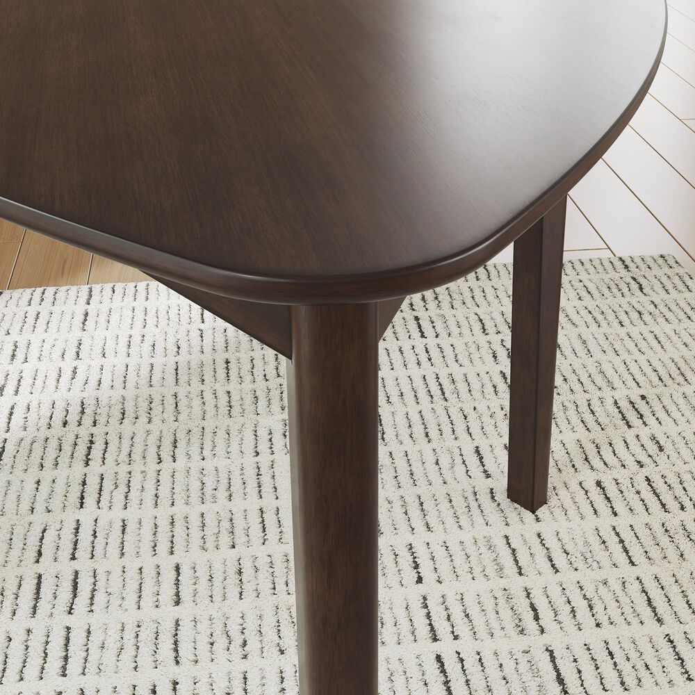 Ashley Mallenette Dining Table in Merlot - Table Only, , large