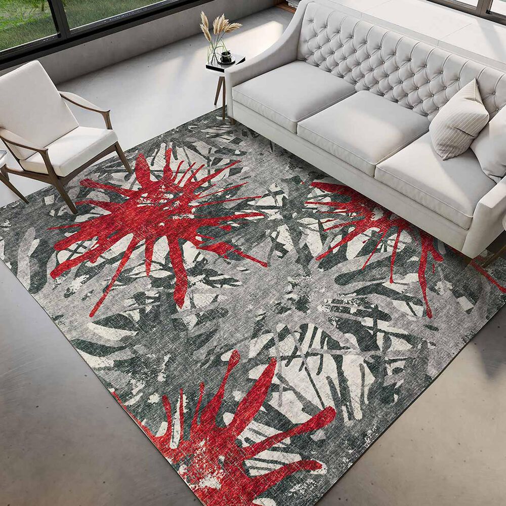 Dalyn Rug Company Brisbane 3&#39; x 5&#39; Scarlet Area Rug, , large
