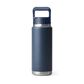 YETI Rambler 26 Oz Bottle with Straw Cap in Navy, , large