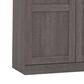 Bestar Pur Pullout Armoire In Bark Gray, , large