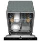 Thor Kitchen 24" Built-In Top Control Dishwasher with Pocket Handle in Black, , large