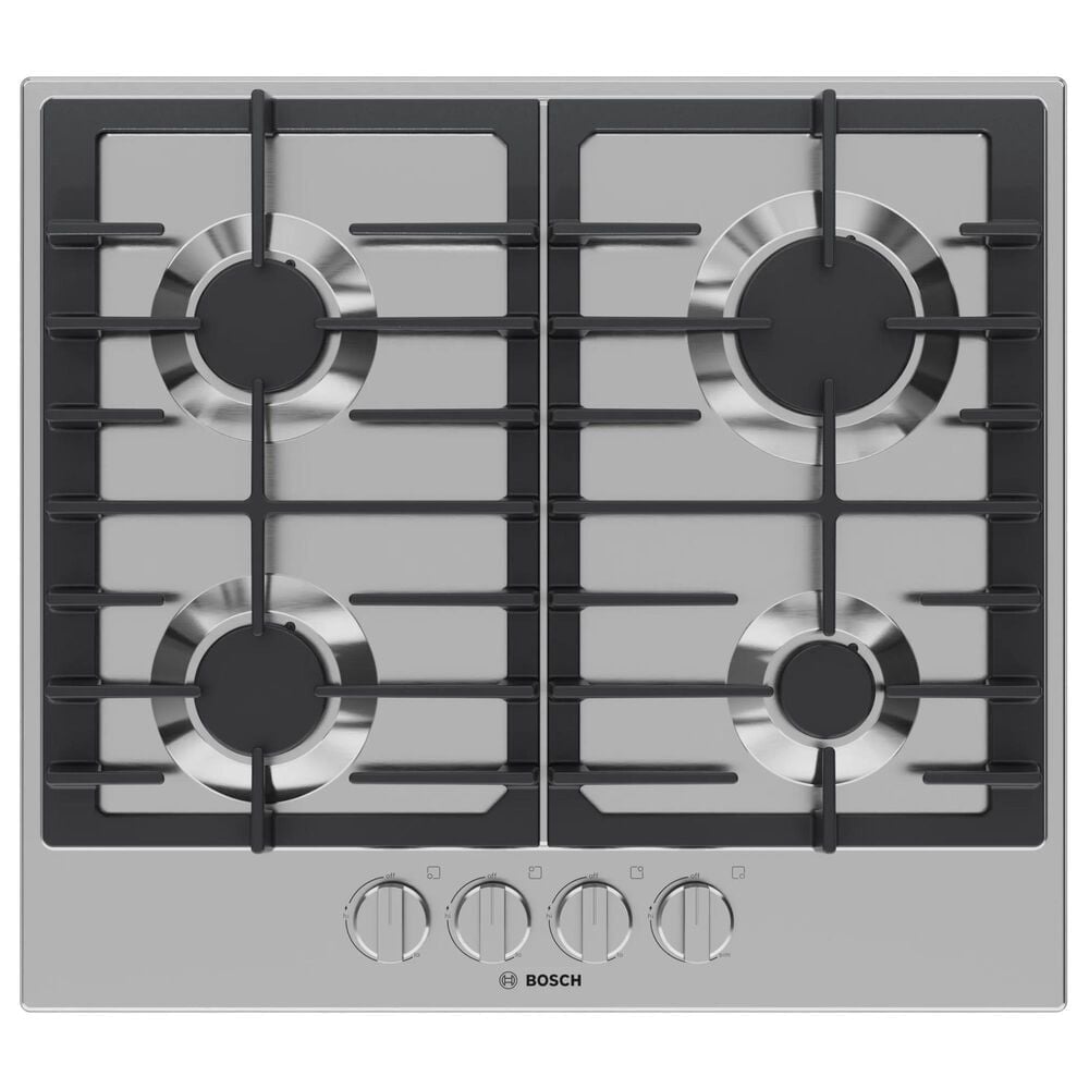 Bosch 300 Series 24" Gas Cooktop in Stainless Steel, , large