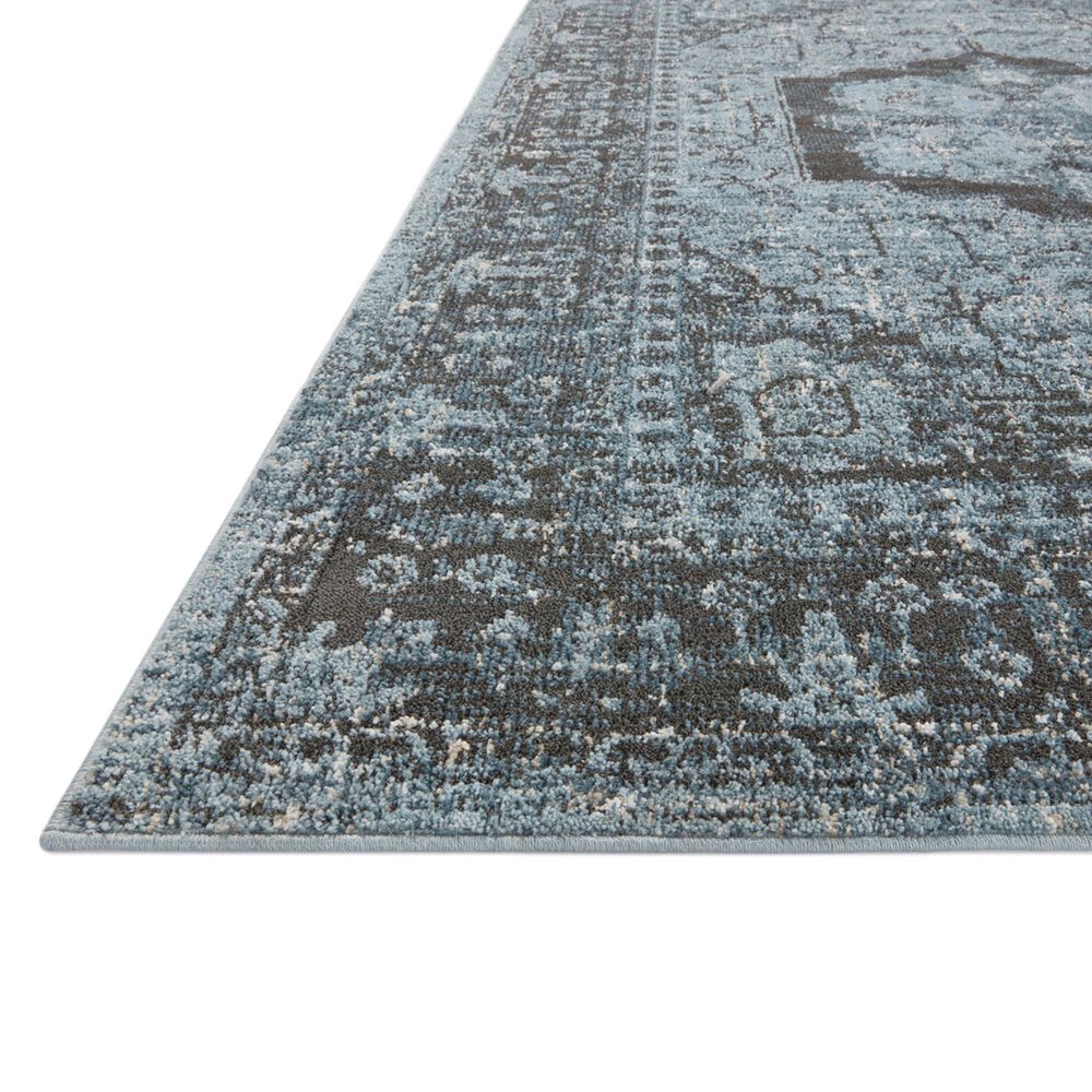 Loloi II Odette 11&#39;2&quot; x 15&#39;7&quot; Sky and Charcoal Area Rug, , large
