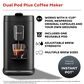 Instant Brands Instant Pod Dual Pod Plus Coffee Maker in Black, , large