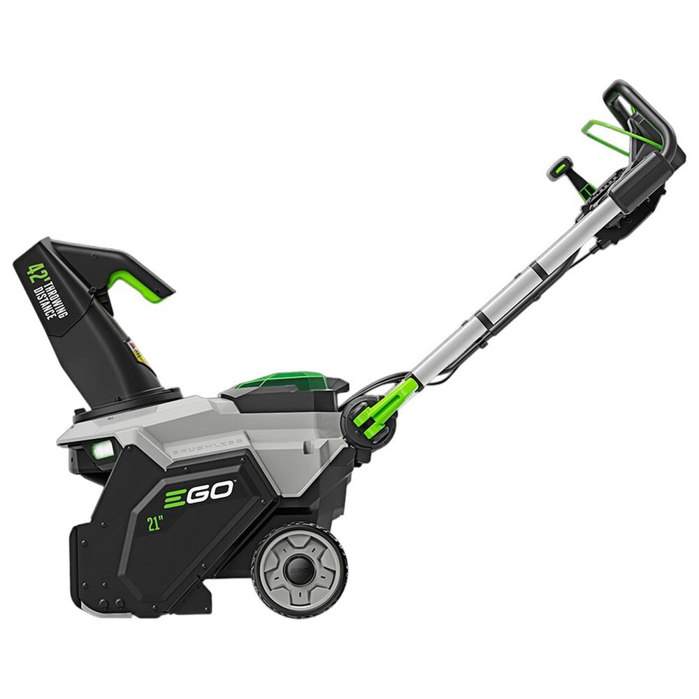 EGO 21" Single-Stage Snow Blower with Peak Power, 2 x 4.0Ah Batteries and 320W Charger in Black and Gray, , large