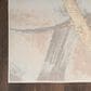 Nourison Brushstrokes 9" x 12" Beige and Grey Area Rug, , large