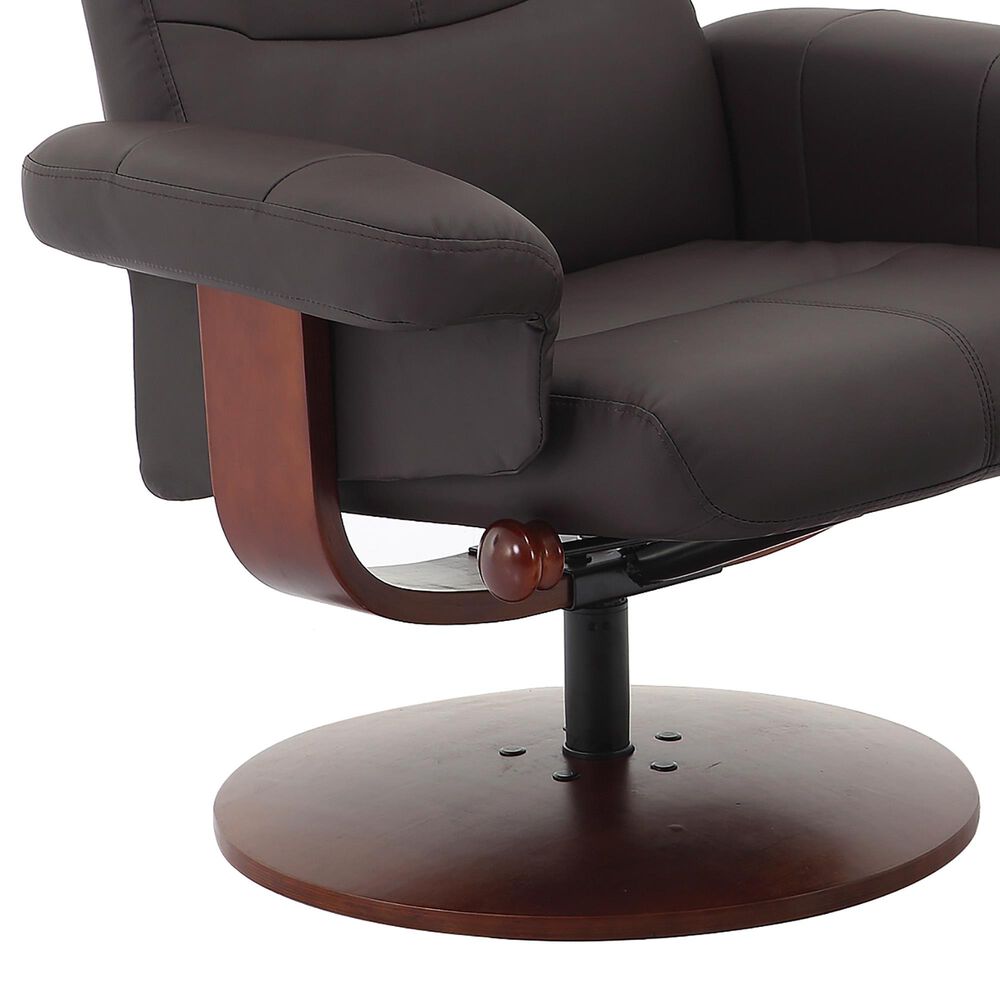 Tiddal Home Regina Manual Recliner in Brown, , large
