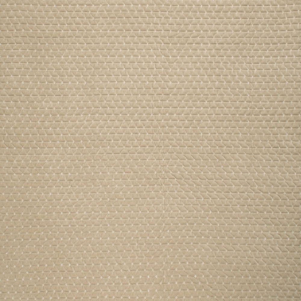 Levtex Velvet Stitch 50" x 60" Quilted Throw in Taupe, , large