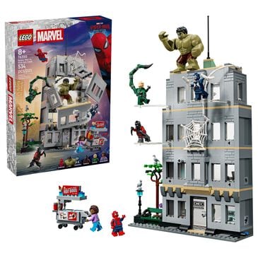 LEGO Spider-Man and Hulk Epic Clash Building Set, , large