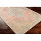 Surya Unique UNQ-2305 7"6" x 9"6" Pink, Lime, Charcoal and Green Area Rug, , large