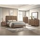 Crown Mark Nyomi 5-Drawer Chest in Light Brown, , large