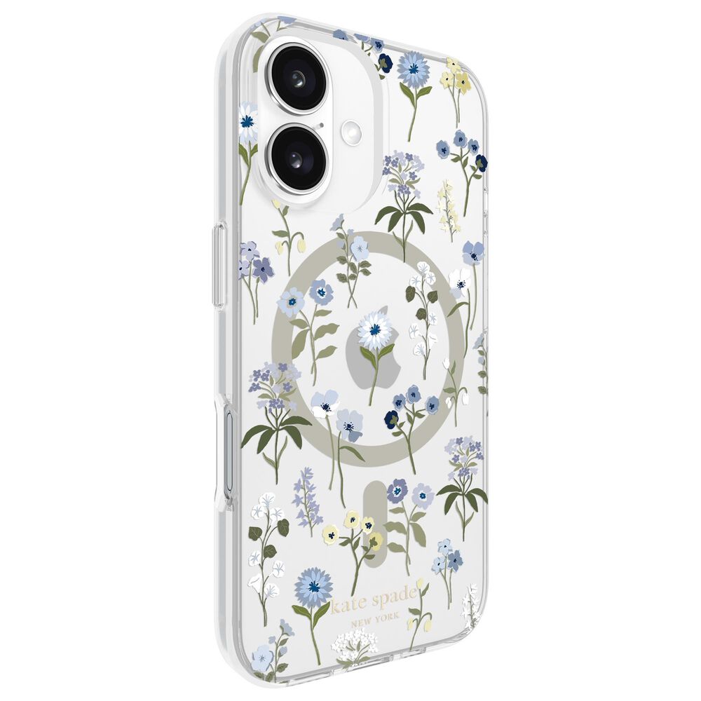 Kate Spade Protective MagSafe Case for iPhone 16 in Precious Bloom, , large
