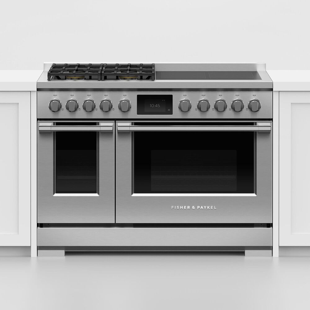 Fisher &amp; Paykel 48&quot; Professional Hybrid Range with Liquid Propane in Stainless Steel, , large