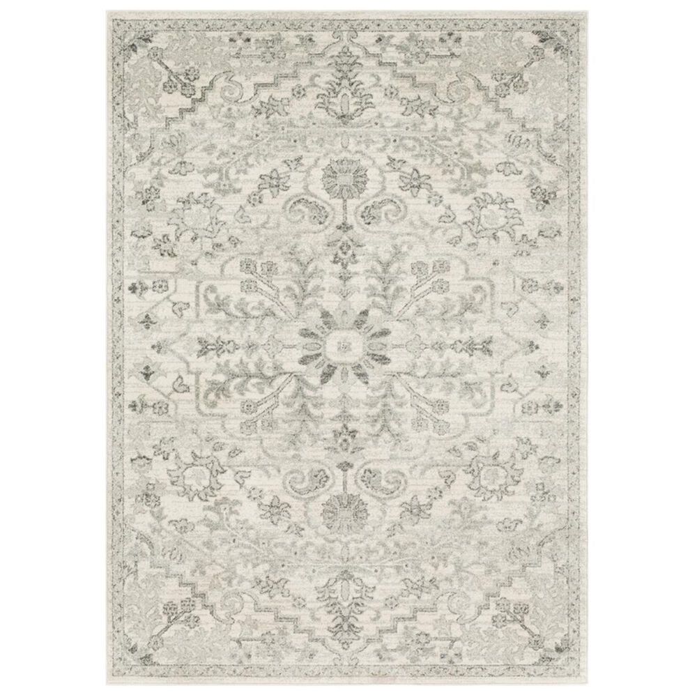 Surya Harput HAP-1069 5"3" x 7"3" Gray, Charcoal and Beige Area Rug, , large