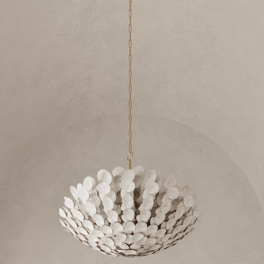 Troy Lighting Aimi 12-Light Chandelier in Vintage Gold Leaf, , large