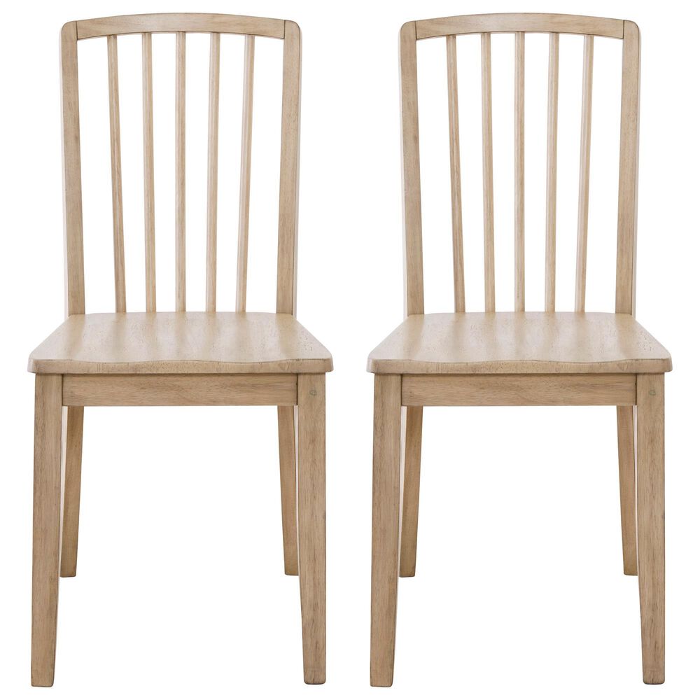 Ashley Gleanville Dining Chair in Light Brown &#40;Set of 2&#41;, , large