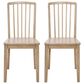 Ashley Gleanville Dining Chair in Light Brown (Set of 2), , large