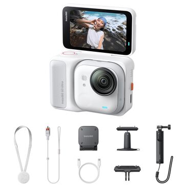 Insta360 GO Ultra Creator Bundle Action Camera in Arctic White, , large