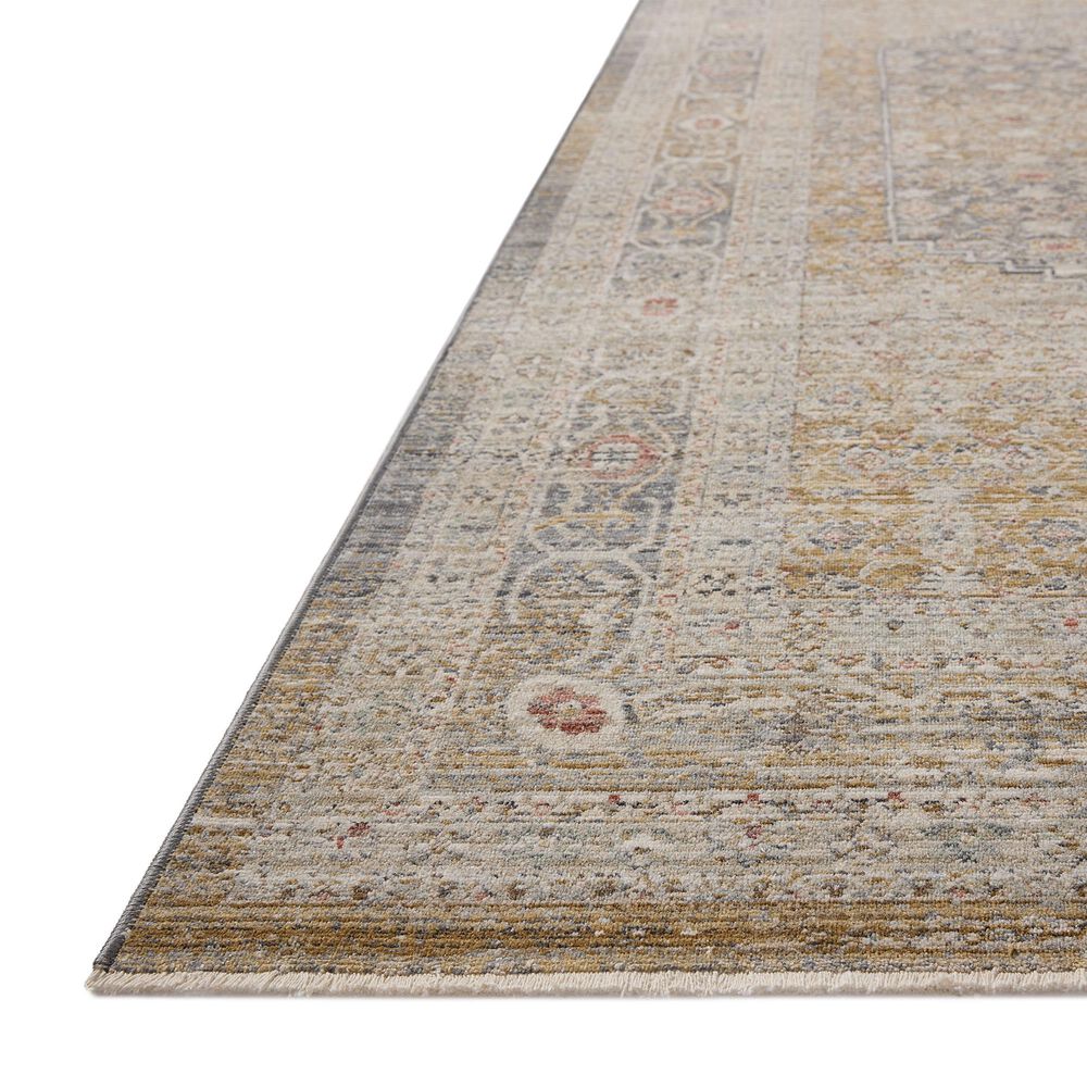 Loloi II Ida 2&#39;3&quot; x 3&#39;10&quot; Stone and Gold Area Rug, , large
