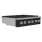 Cafe 36" Natural Gas Rangetop with 6-Burner in Matte Black and Brushed Stainless, , large