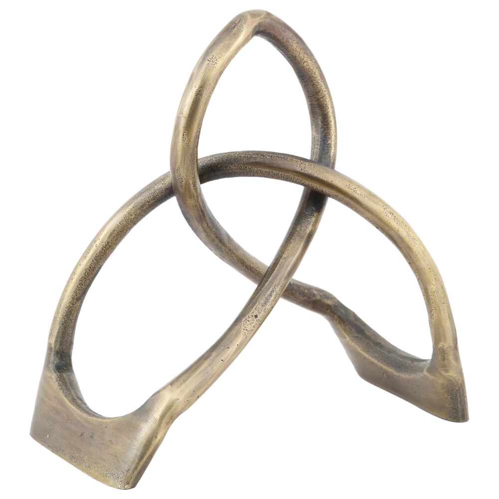 Moe"s Home Collection Mandorla Sculpture in Yellow, , large