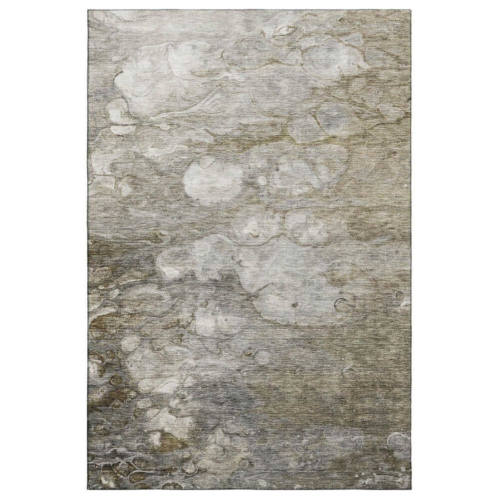Dalyn Rug Company Trevi TV7 10" x 14" Taupe Area Rug, , large